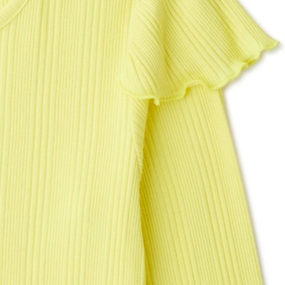 Girls Ruffle Shoulder Shirt - Picture 3 of 3